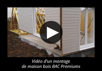 video montage maison bois